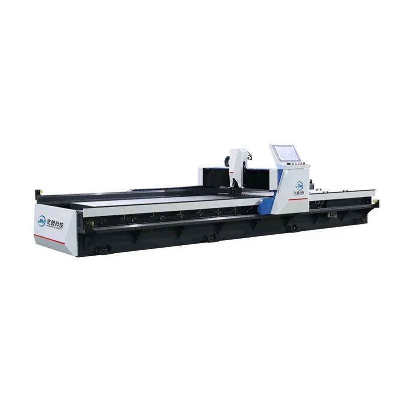 Sistem kontrol Horizontal Double Drive V-Shaped Grooving Machine